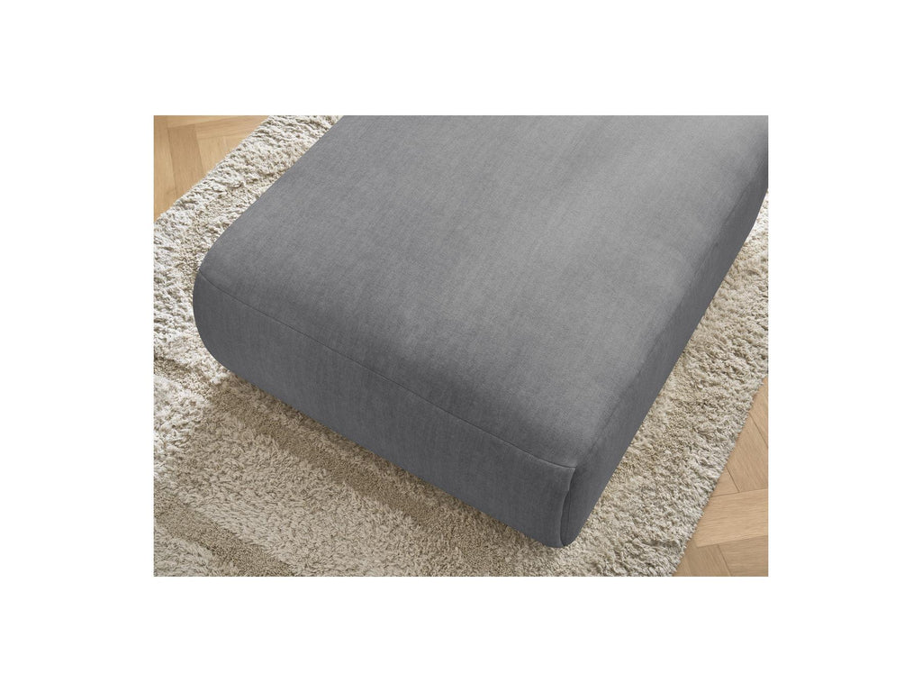 Jana - Pouf Grand - Tissu Velours