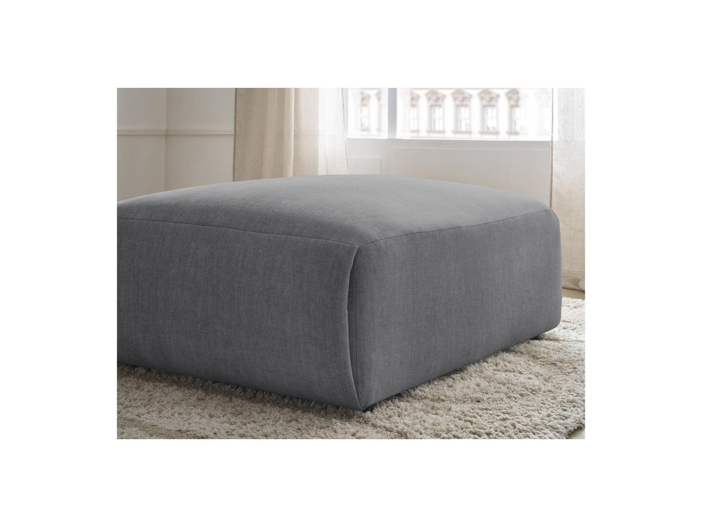 Jana - Pouf Grand - Tissu Velours
