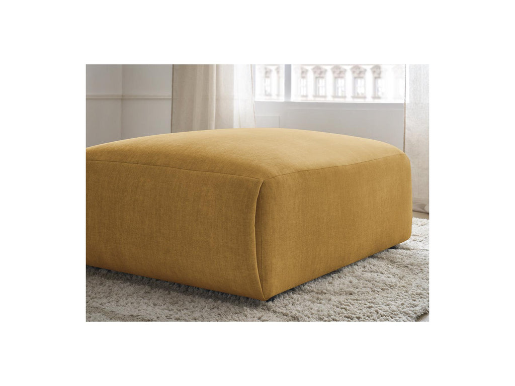 Jana - Pouf Grand - Tissu Velours