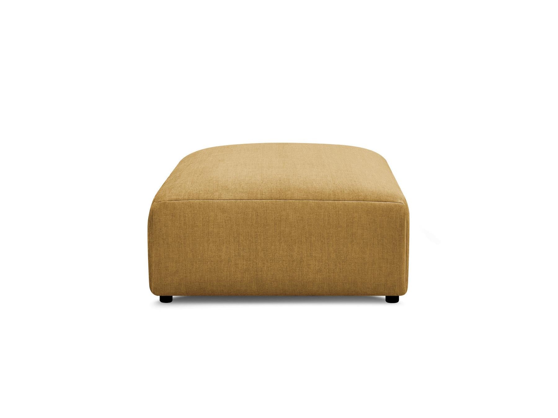 Jana - Pouf Grand - Tissu Velours