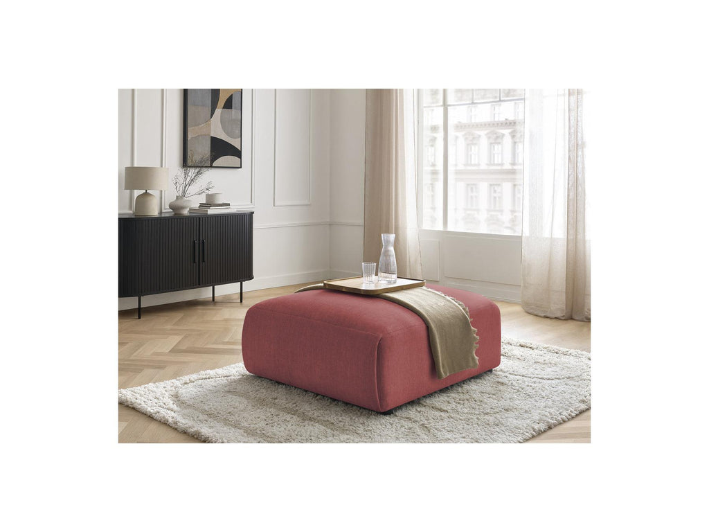 Jana - Pouf Grand - Tissu Velours