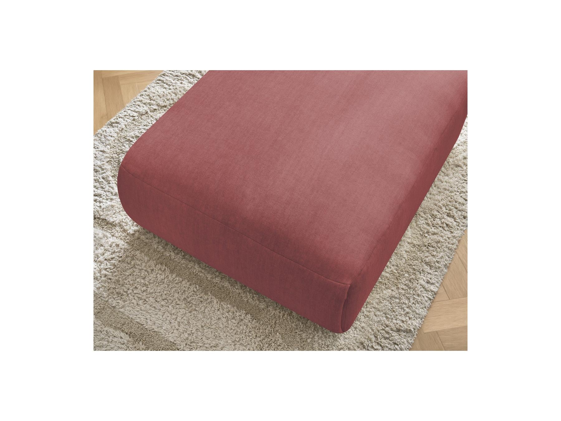 Jana - Pouf Grand - Tissu Velours