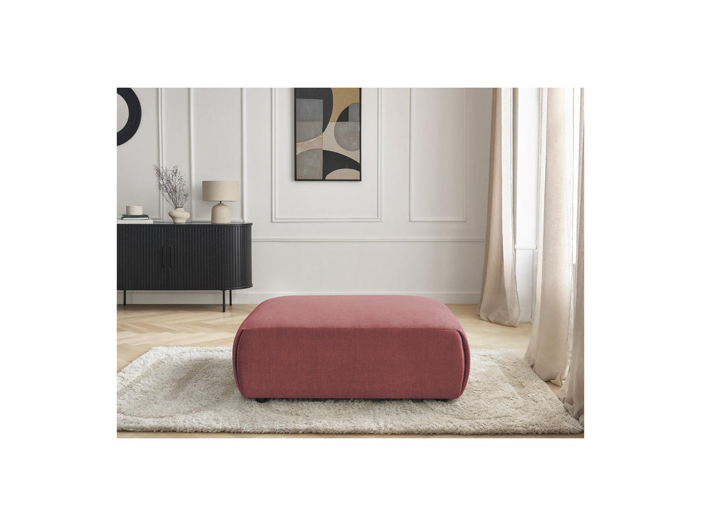 Jana - Pouf Grand - Tissu Velours