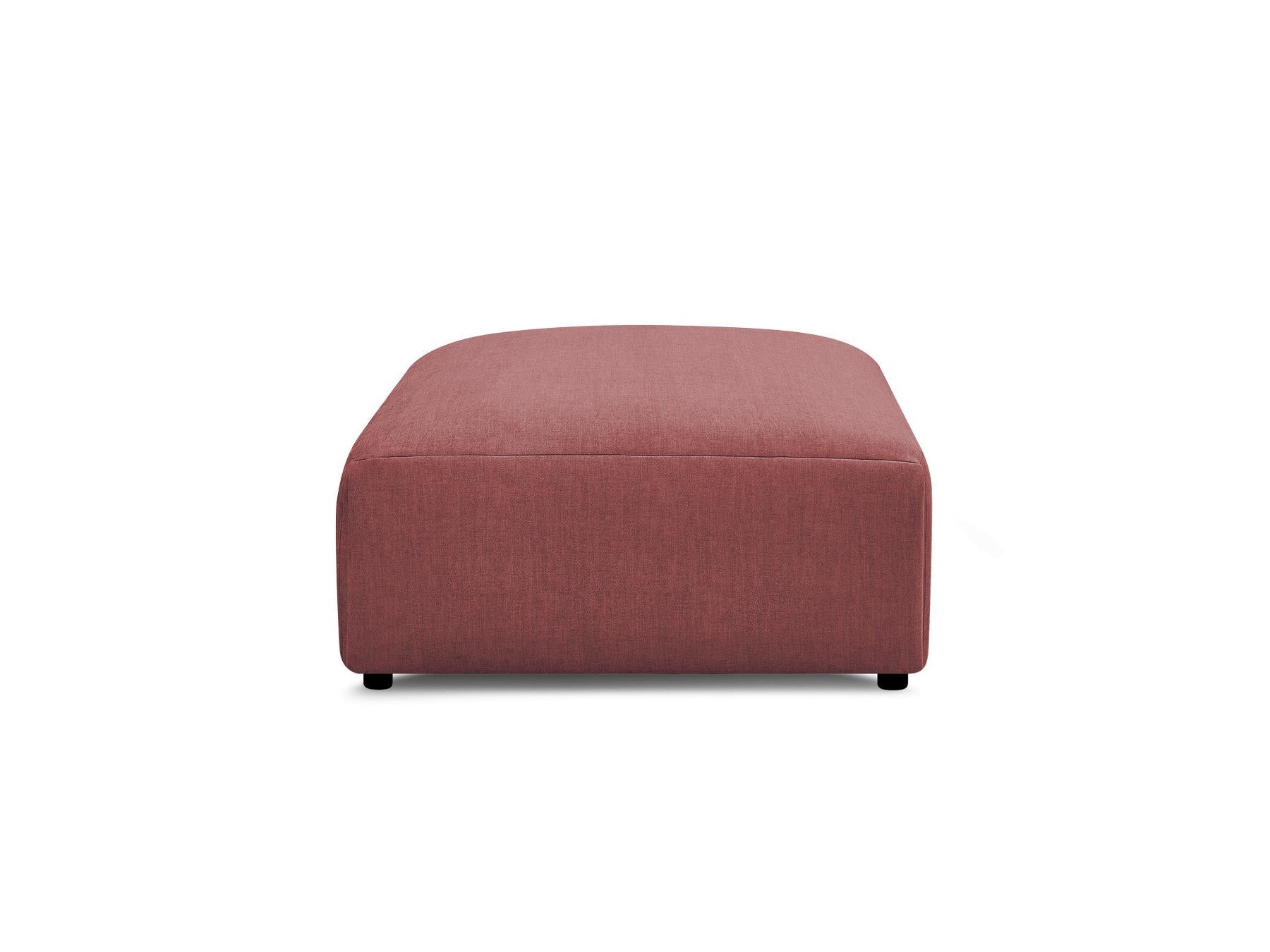 Jana - Pouf Grand - Tissu Velours