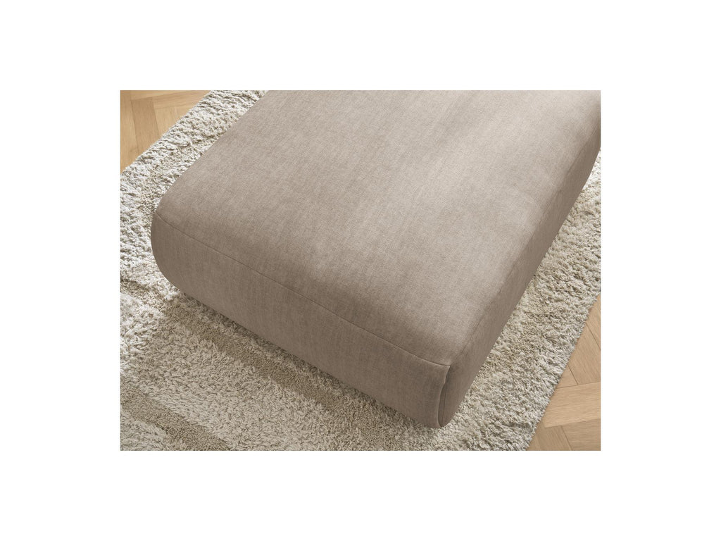 Jana - Pouf Grand - Tissu Velours