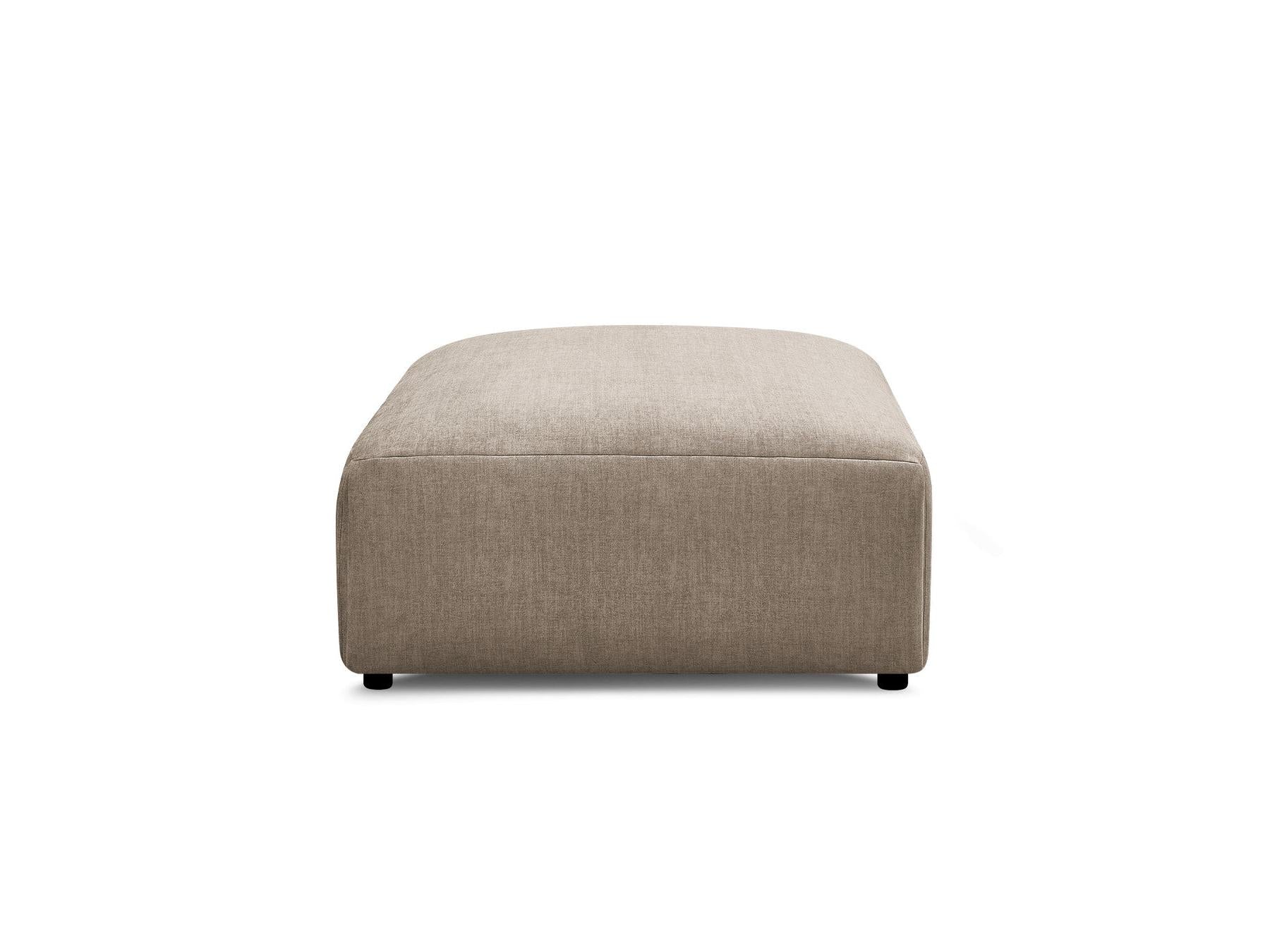 Jana - Pouf Grand - Tissu Velours