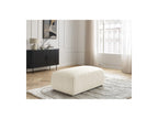 Jana - Small Ottoman - Velvet Fabric