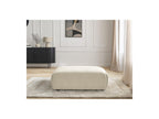 Jana - Small Ottoman - Velvet Fabric
