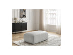 Jana - Small Ottoman - Velvet Fabric