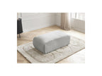 Jana - Small Ottoman - Velvet Fabric