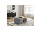 Jana - Small Ottoman - Velvet Fabric
