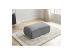 Jana - Small Ottoman - Velvet Fabric