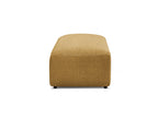 Jana - Small Ottoman - Velvet Fabric