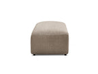Jana - Small Ottoman - Velvet Fabric