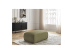 Jana - Small Ottoman - Velvet Fabric