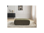 Jana - Small Ottoman - Velvet Fabric