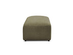 Jana - Small Ottoman - Velvet Fabric