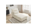 Jana - Méridienne Avec Têtière Pour Canapé Modulable - Tissu Velours