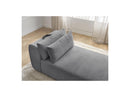 Jana - Méridienne Avec Têtière Pour Canapé Modulable - Tissu Velours
