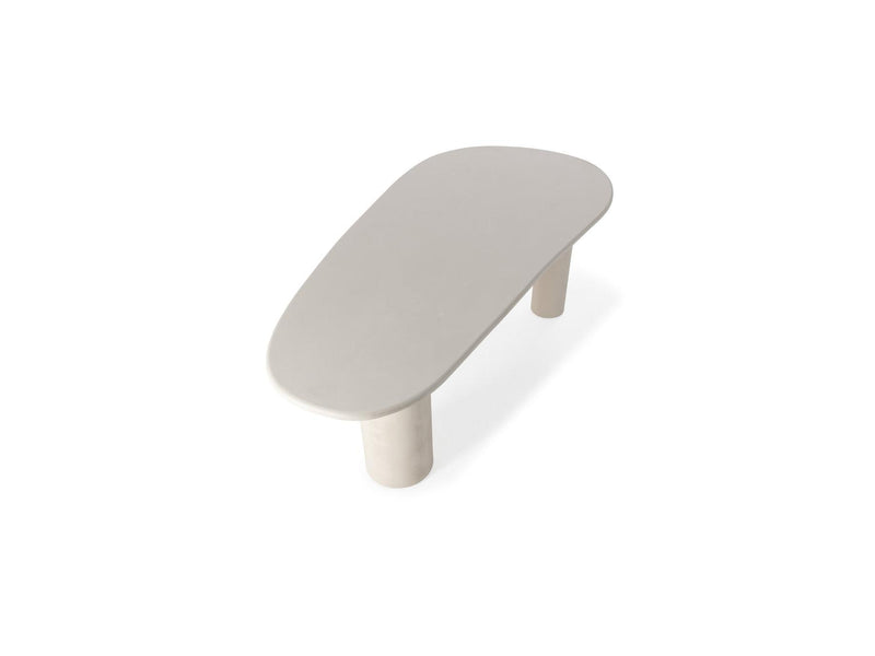 Constance - Set - With Beige Concrete Effect Oval Dining Table + 4 Pia Chairs
