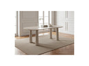Sasha - Oval Dining Table - Beige