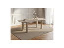 Sasha - Oval Dining Table - Beige