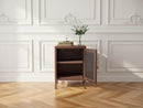 Set Of 2 Nightstands 1 Door Clara Metal Limited Edition