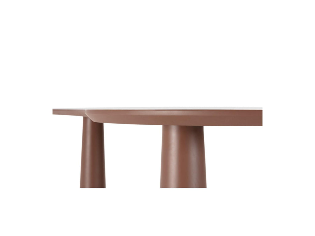 Sasha - Oval Dining Table - Brown