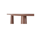 Sasha - Oval Dining Table - Brown