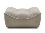 Serena Mottled Fabric Pouf