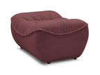 Serena Mottled Fabric Pouf