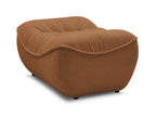 Serena Mottled Fabric Pouf