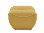 Serena Mottled Fabric Pouf