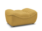 Serena Mottled Fabric Pouf