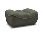 Serena Mottled Fabric Pouf