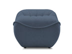 Serena Mottled Fabric Pouf