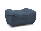 Serena Mottled Fabric Pouf