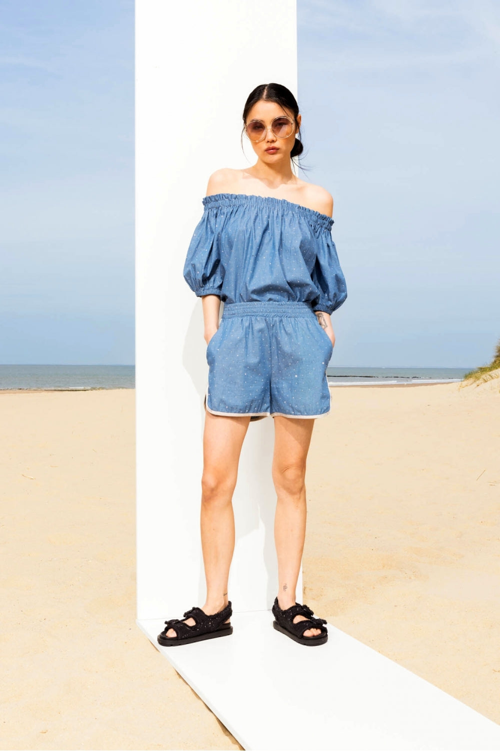 The Brigitte Lovely Star Blouse