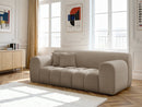 2-Seater Fixed Straight Sofa Melisse Textured Fabric