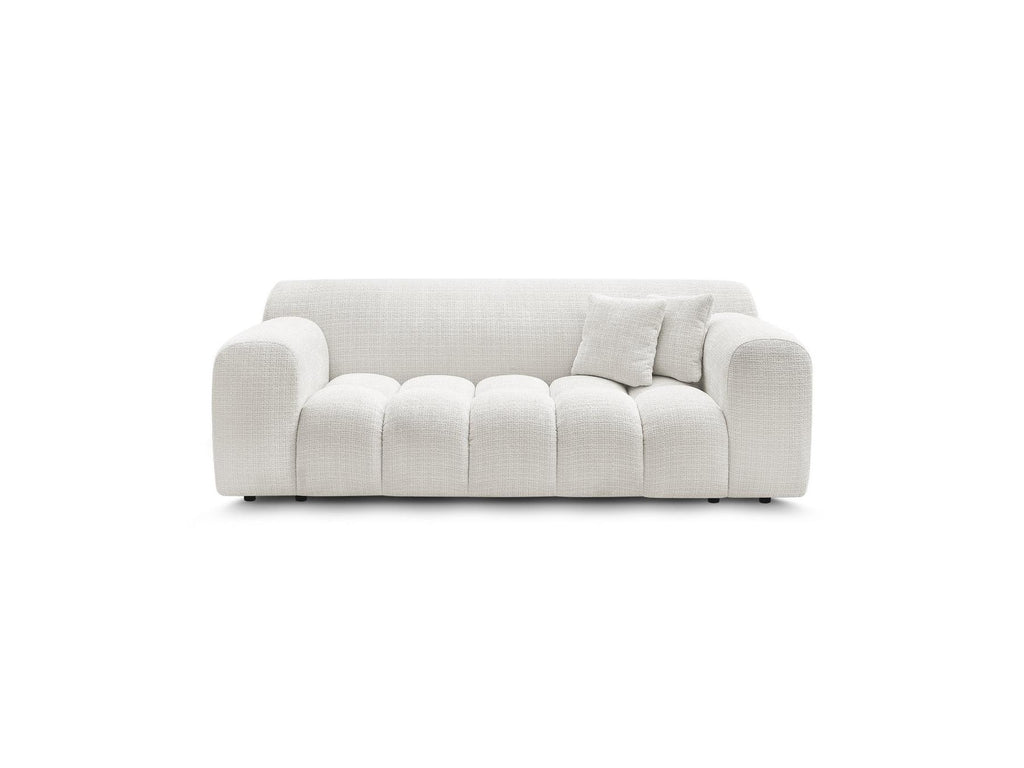 Melisse - Fixed Straight 2-Seater Sofa - Textured Fabric