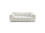 Melisse - Fixed Straight 2-Seater Sofa - Textured Fabric