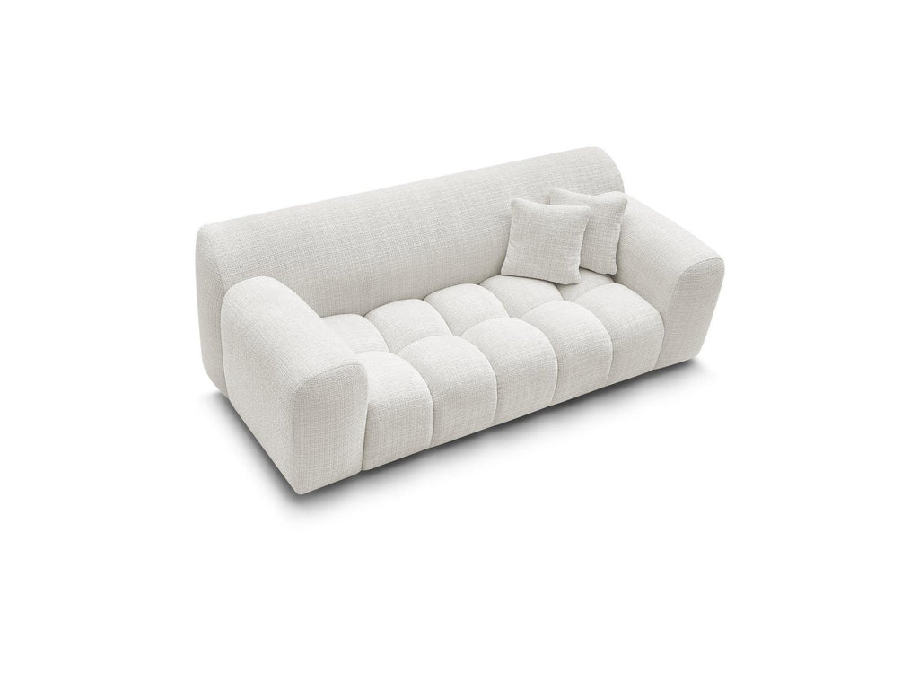 Melisse - Fixed Straight 2-Seater Sofa - Textured Fabric