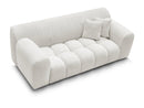 2-Seater Fixed Straight Sofa Melisse Textured Fabric