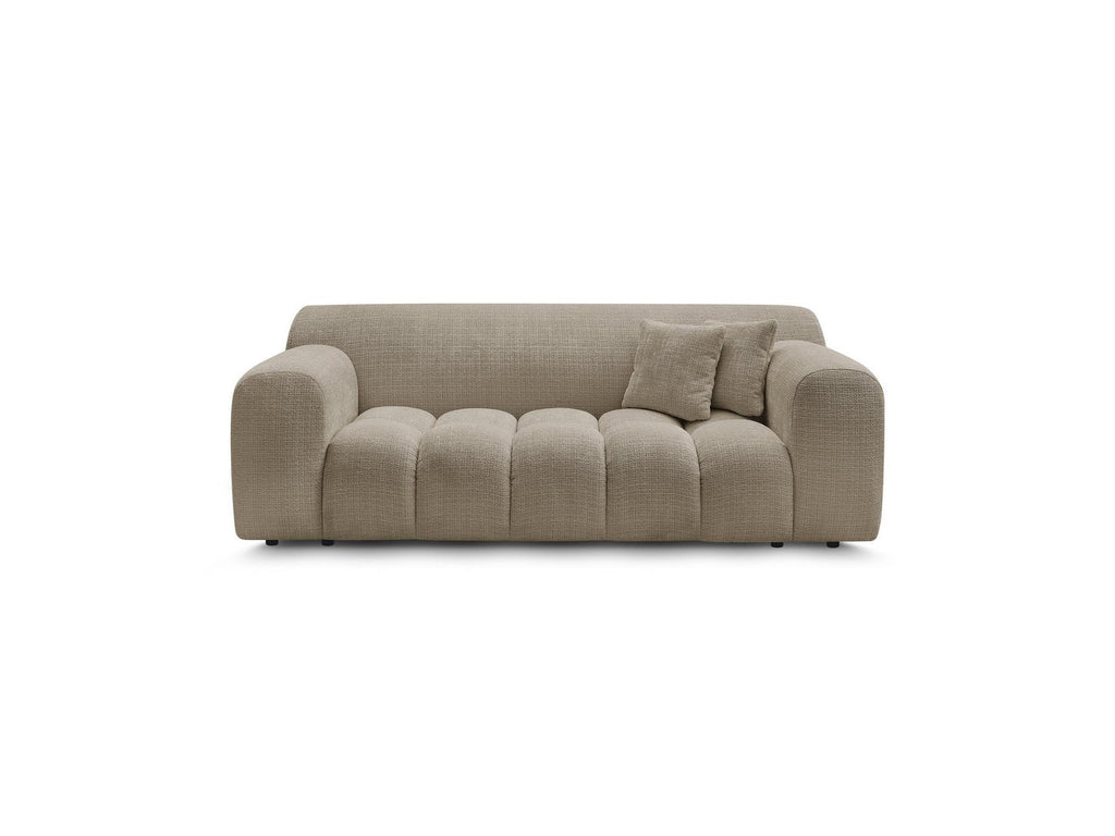 Melisse - Fixed Straight 2-Seater Sofa - Textured Fabric