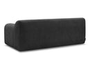 2-Seater Fixed Straight Sofa Melisse Textured Fabric