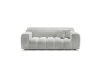 Melisse - Fixed Straight 2-Seater Sofa - Textured Fabric