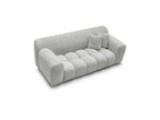 Melisse - Fixed Straight 2-Seater Sofa - Textured Fabric