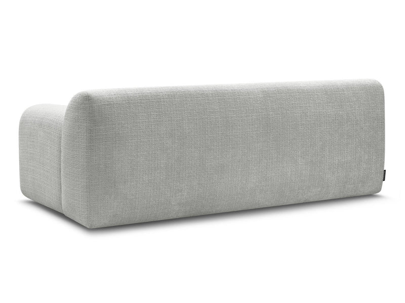 2-Seater Fixed Straight Sofa Melisse Textured Fabric