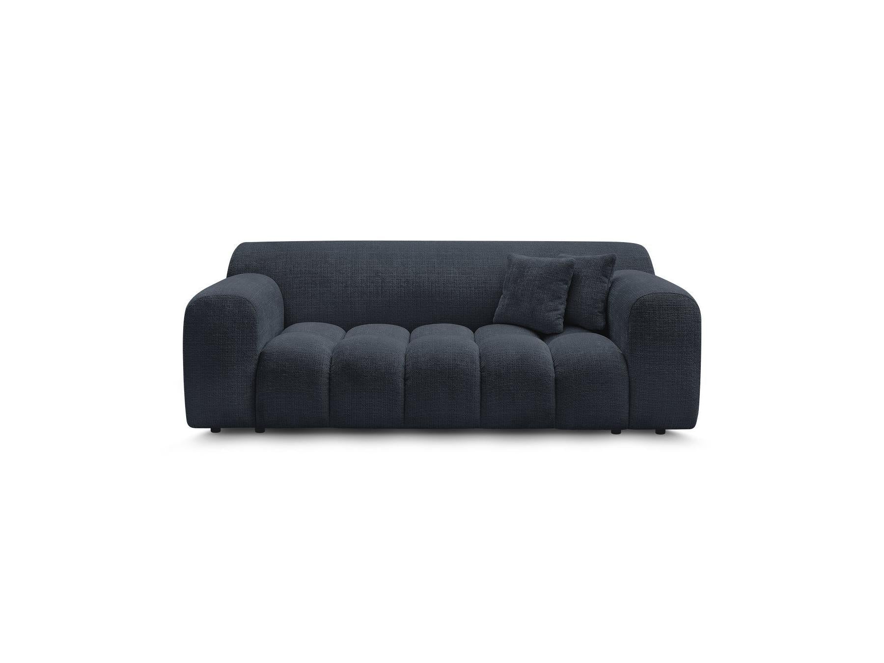 Melisse - Fixed Straight 2-Seater Sofa - Textured Fabric