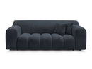 2-Seater Fixed Straight Sofa Melisse Textured Fabric
